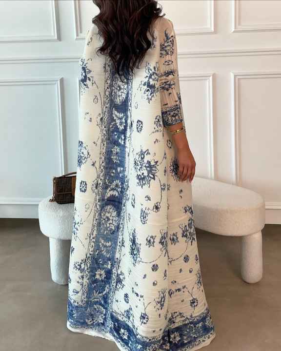 Colorful abaya 