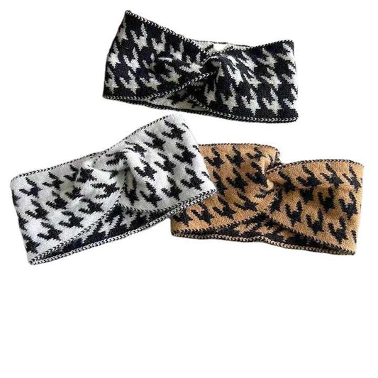Knitted Headband for Women in Autumn-عصابة رأس محبوكة للنساء
