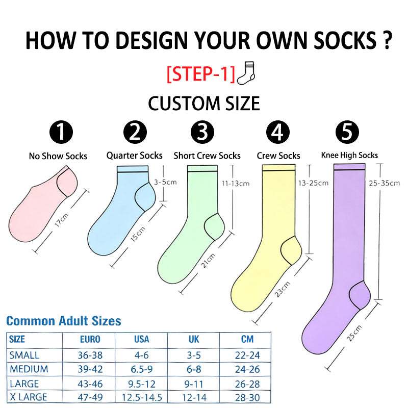 جوارب قطنية للرجال والنساء