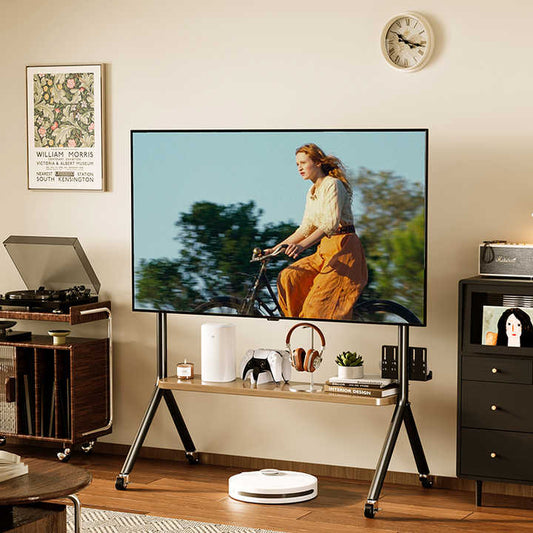 Mobile TV Stand Rolling-حامل تلفزيون