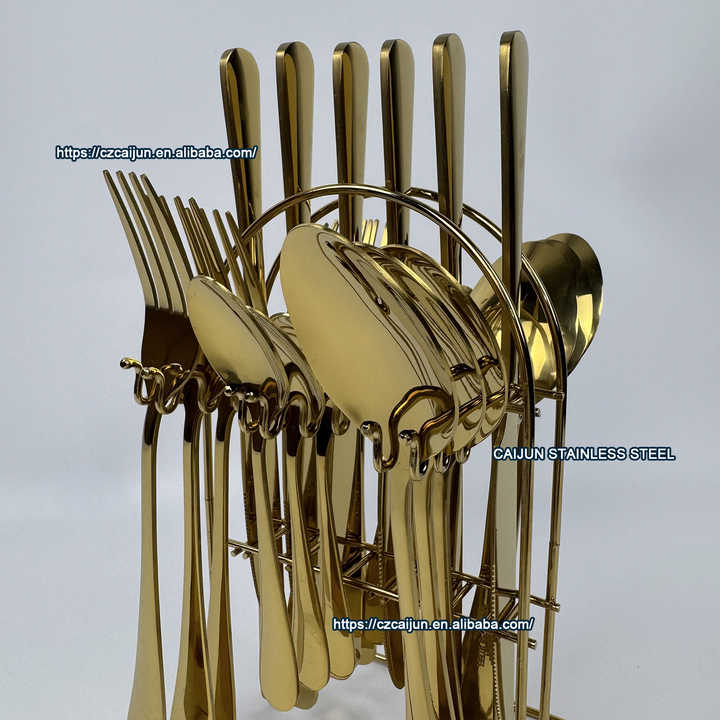 طقم أدوات مائدة 24 في جودة عالية لتناول العشاء