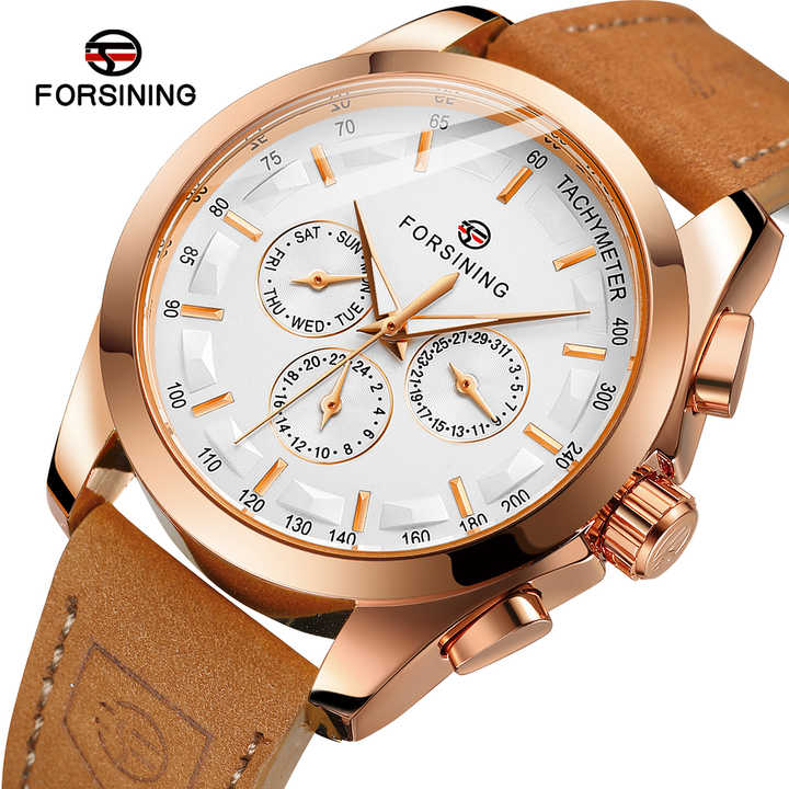 Guangzhou Ursining Watch Factory Men's Automatic Mechanical Watch 