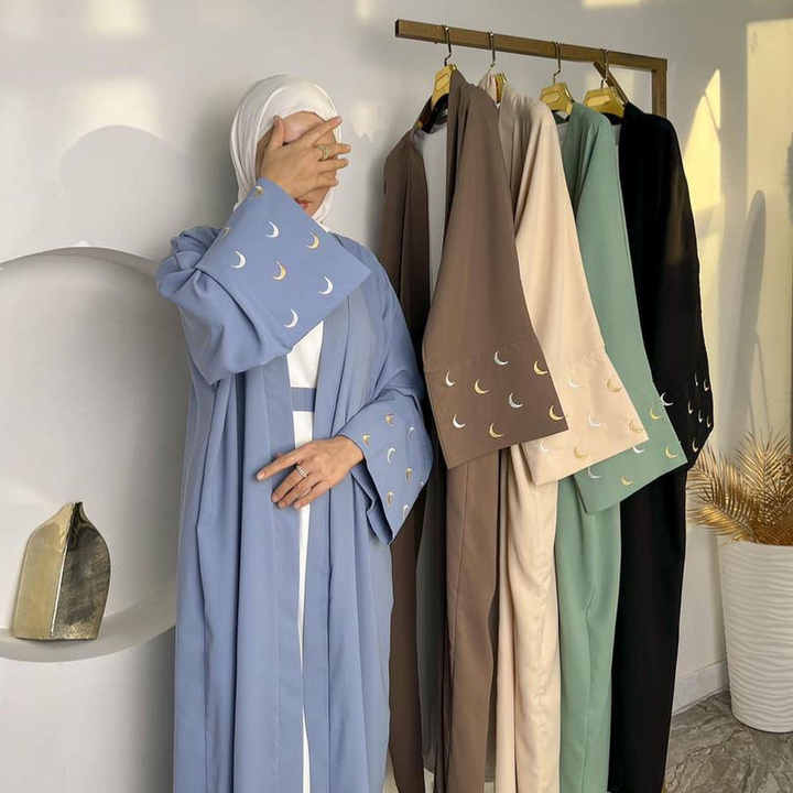 Women's colorful abaya 