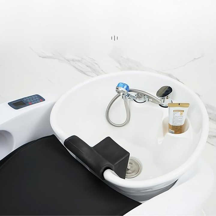 Hair Washing Massage Chair Pedicure Shampoo Bed. كرسي غسيل الشعر والتدليك وسرير باديكير وشامبو وأثاث صالون