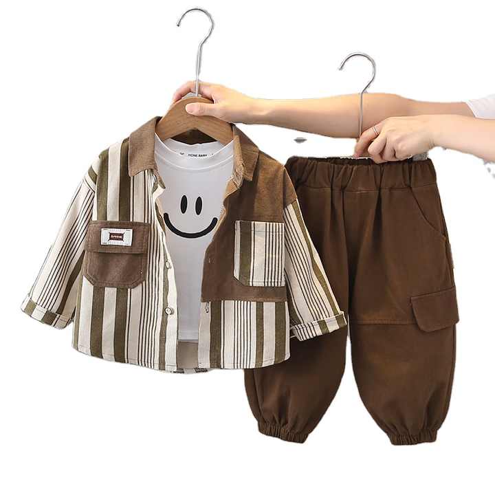 Children's cotton suit 