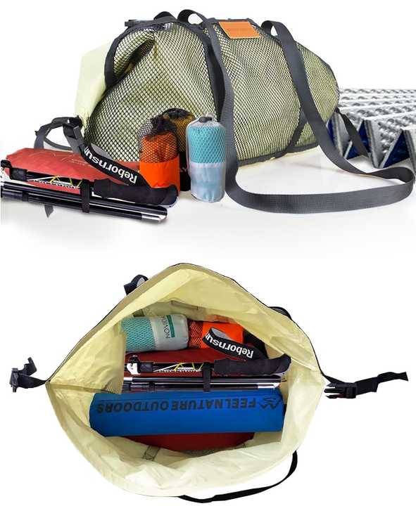 Wholesale Lightweight Portable Large Capacity Camping Bag 