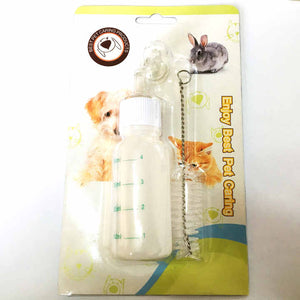 Plastic feeding bottle animal accessories 