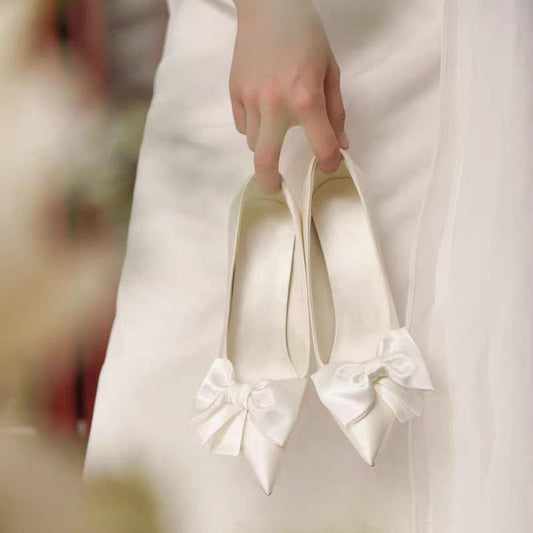 high heel wedding shoes 