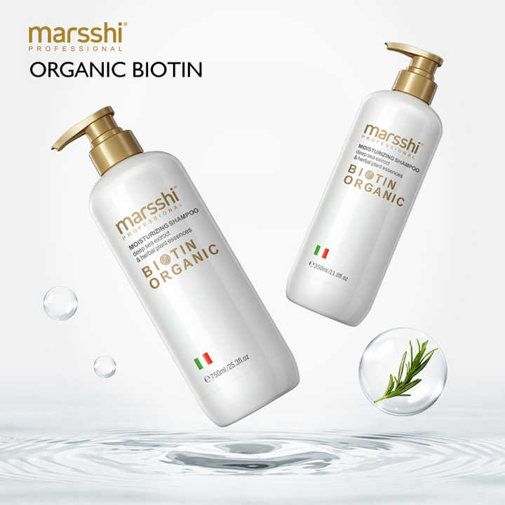 Private Label Organic Biotin Hair Growth Shampoo Set 