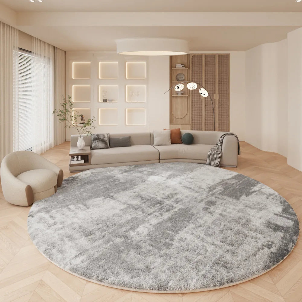 circular rug