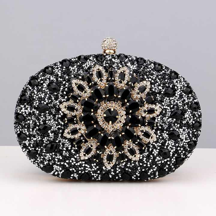 Diamond, Shiny Evening Clutch Bag for Women