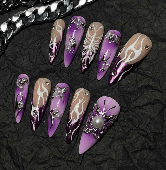 JOYPET New Fashion Design Custom-Long Artificial Nails 