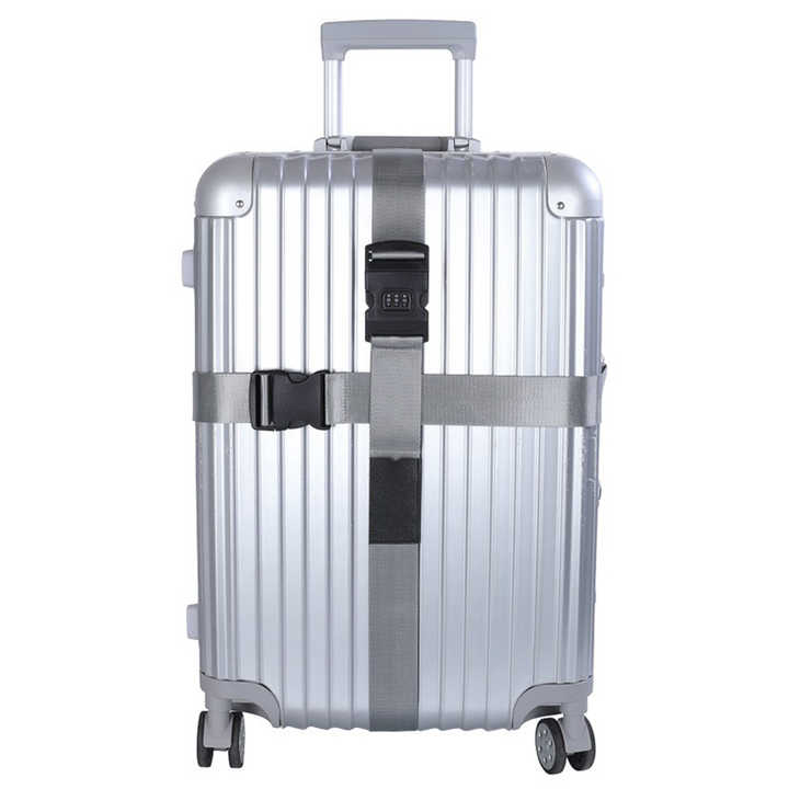 Nylon and fabric luggage belt 