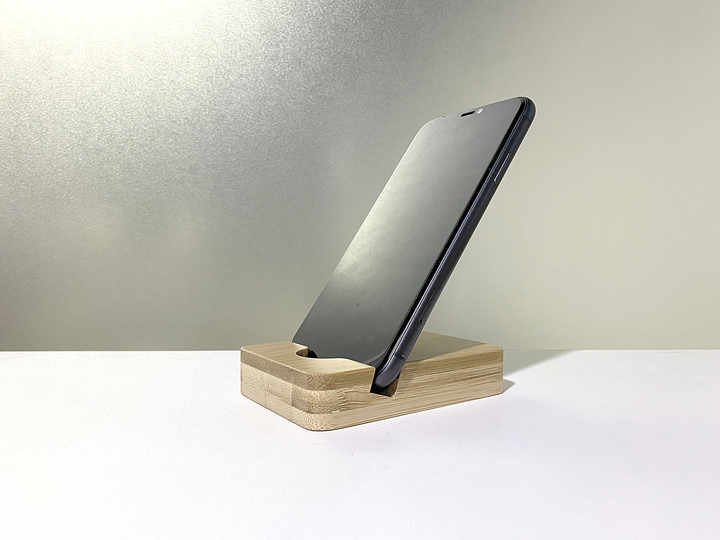 Natural Bamboo Multifunctional Customizable Mobile 