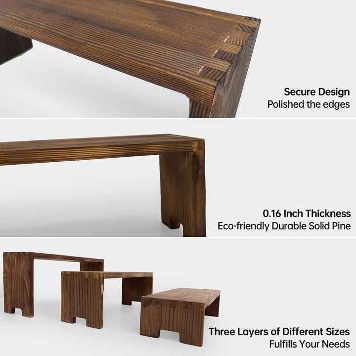 Tier Decorative Rectangle Rack 