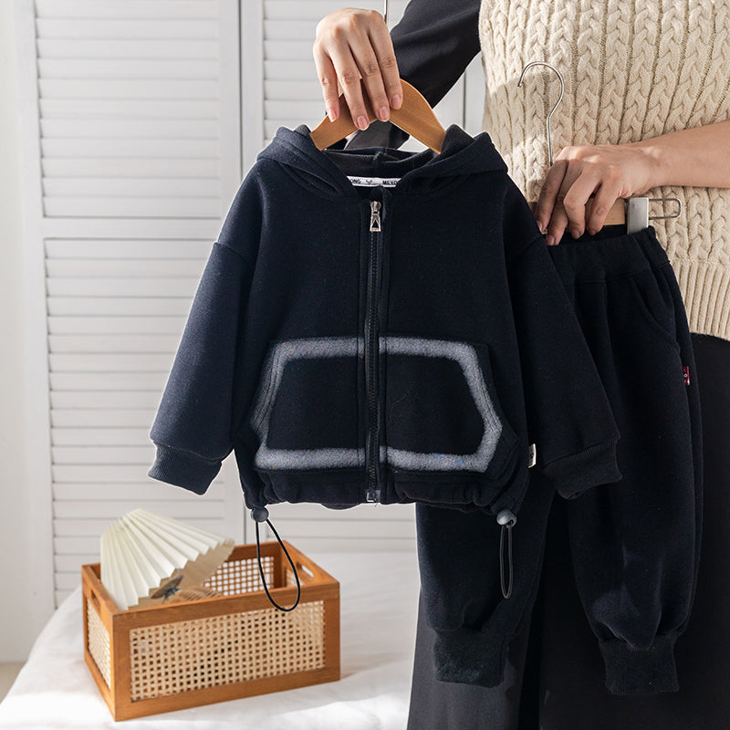 بدلة رياضية دافئة للخريف والشتاء للأطفال