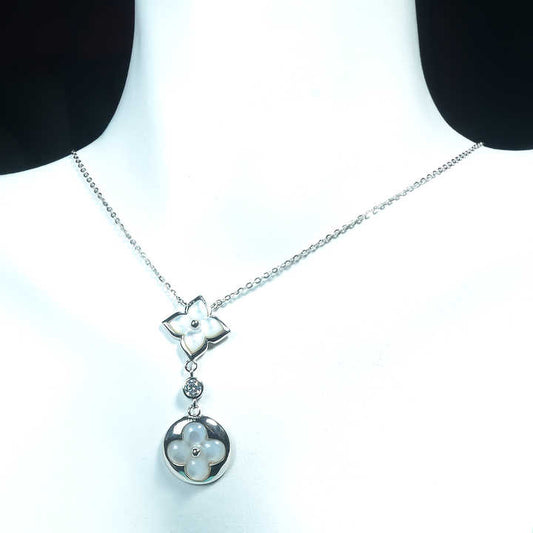 مجوهرات فاخرة أنيقة من Caelis من الفضة الإسترلينية حلي راقية مطلية بالذهب عيار 18 قيراط على شكل البرسيم للنساء