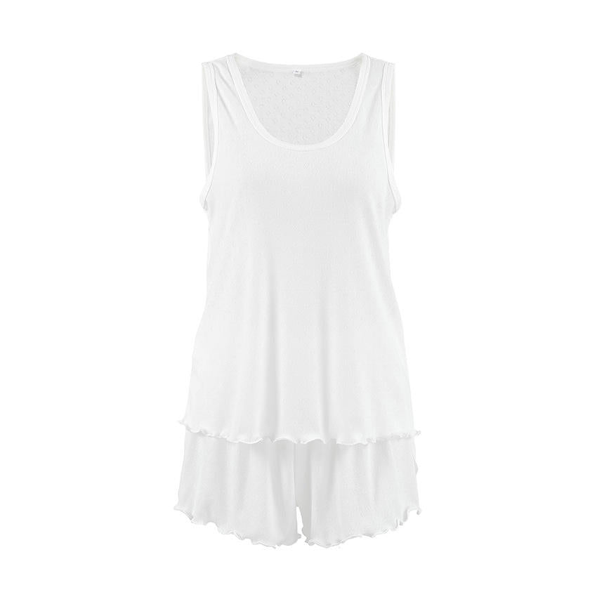 Sleeveless pajama set 