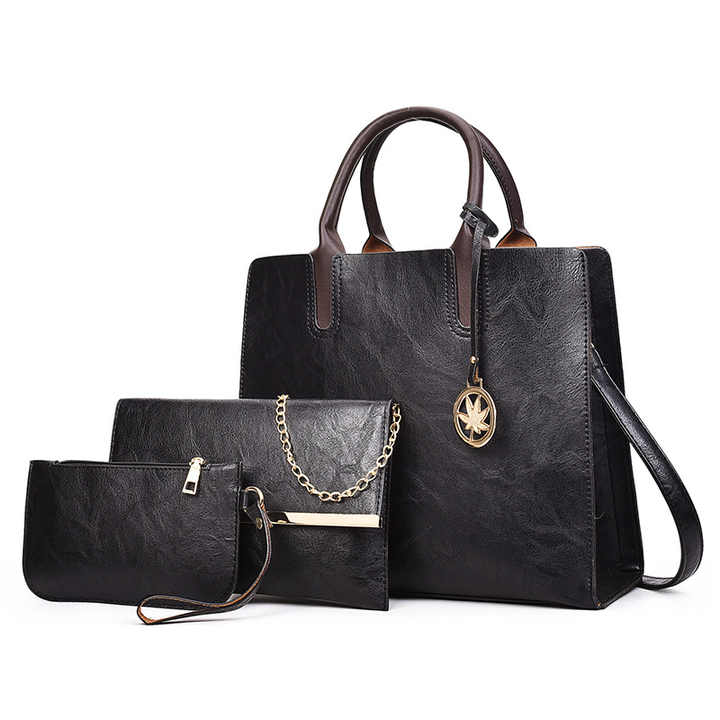 Retro Women's Bag Simple Large Capacity-حقيبة كتف نسائية