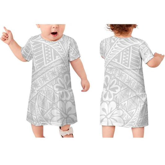Baby Girls White Outfits Toddler Girls-ملابس بيضاء للفتيات