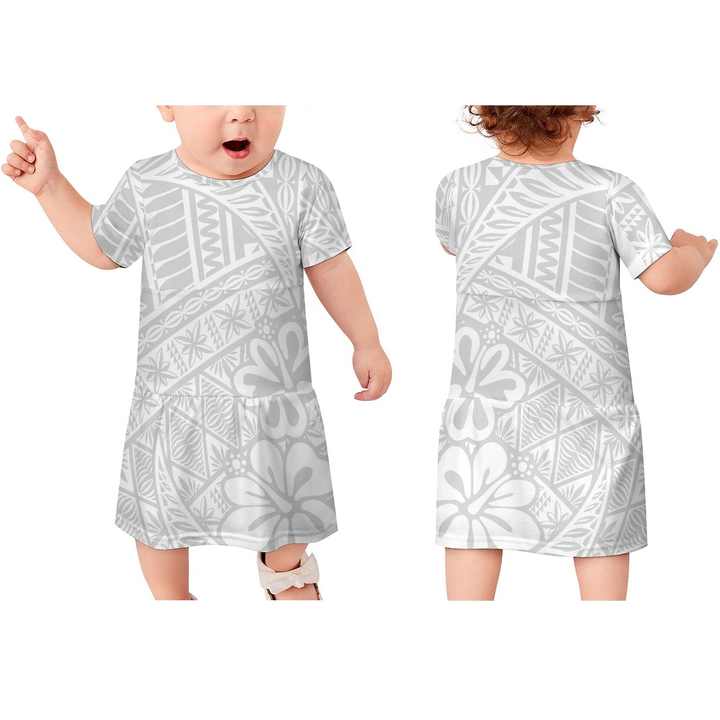Baby Girls White Outfits Toddler Girls-ملابس بيضاء للبنات