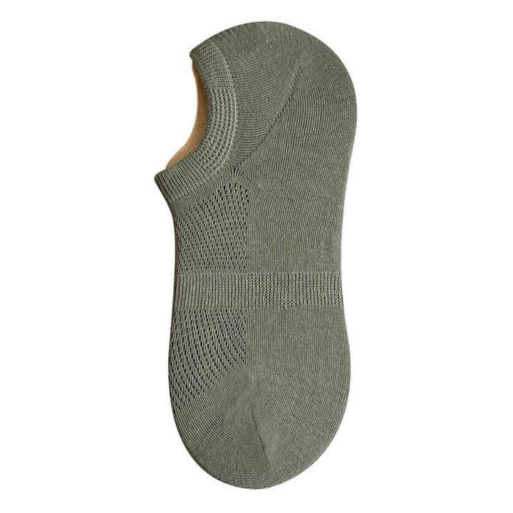 Anti-odor short socks, breathable pure cotton socks for men 
