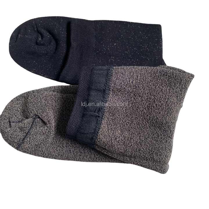 Diabetic Silver Yarn Infused Medical Ankle Socks for Men 