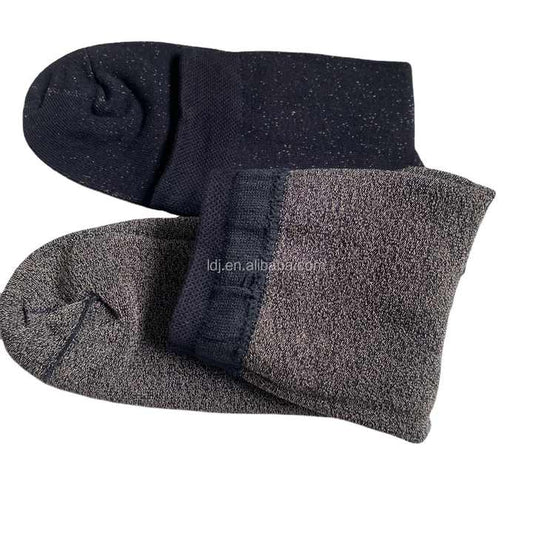 Diabetic Silver Yarn Infused Medical Ankle Socks for Men 
