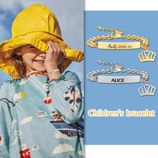 Children's Accessories Jewelry Hand Bracelet Baby Name 