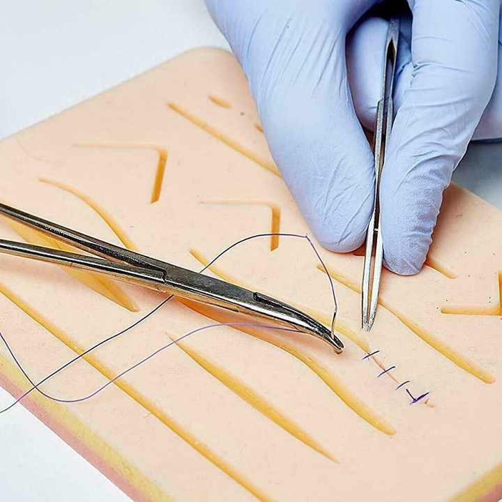 Popular good quality silicone suture set for medical. 