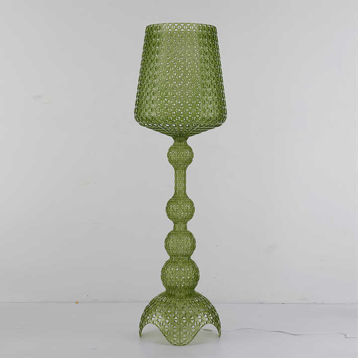 standing lamp at home 