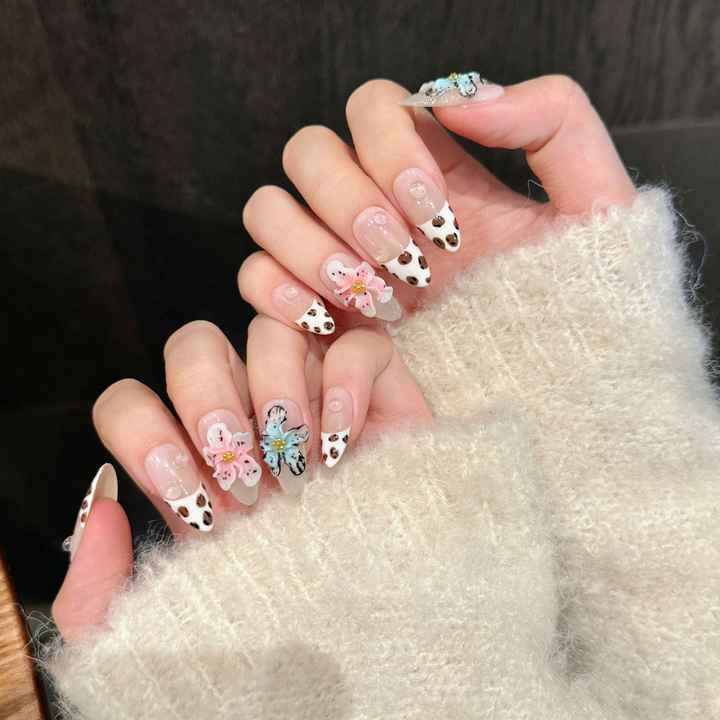 Almond nails - fingernails 