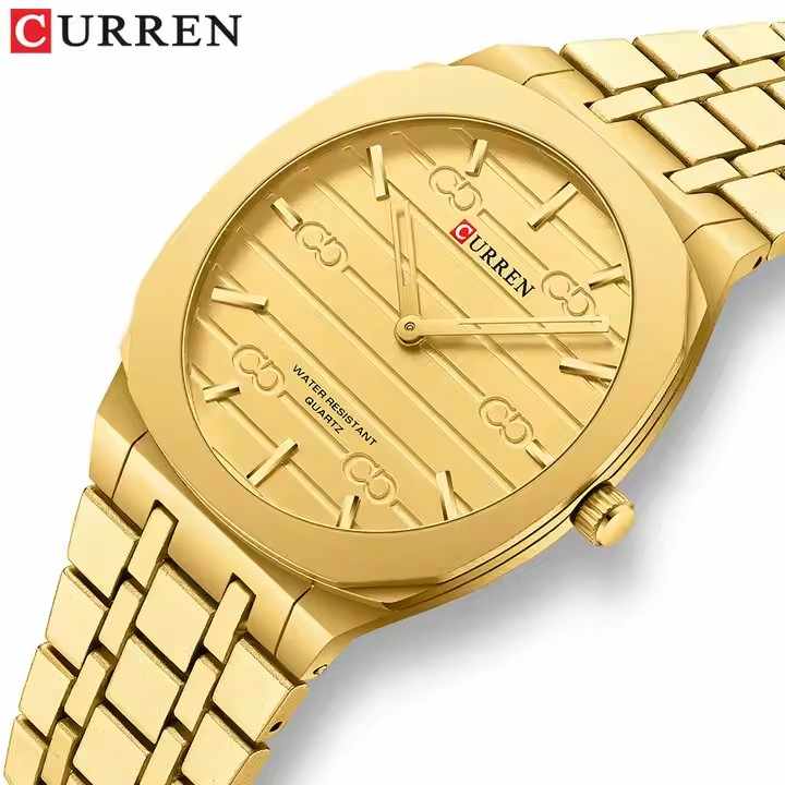 ساعة كورين 8444 كوارتز للرجال، عرض ساخ . CURREN 8444 Men's Quartz Watch