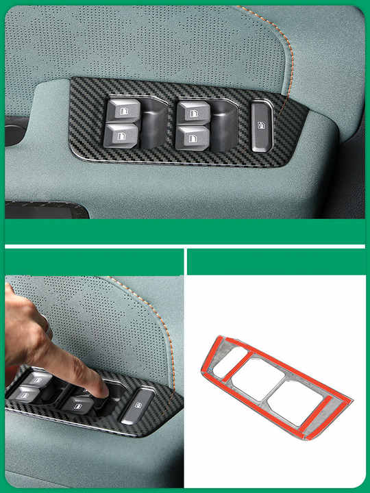 Carbon Fiber Car Interior Accessories For Jetour 
