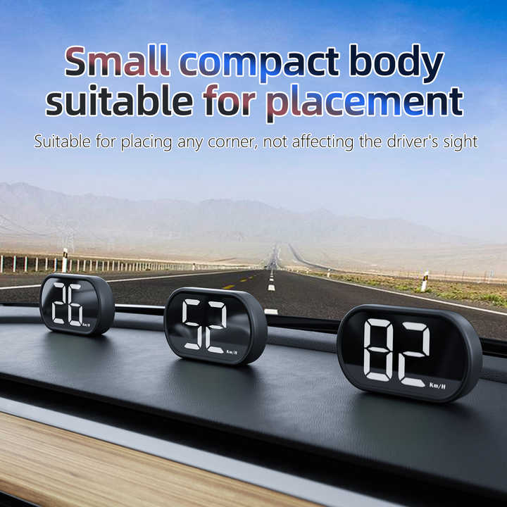 New Universal Car HUD X2 Plug and Play GPS HUD Head 