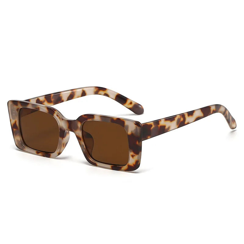 Square Frame Sunglasses-حماية من الأشعة فوق البنفسجية فئة 3، نظارات شمسية نسائية