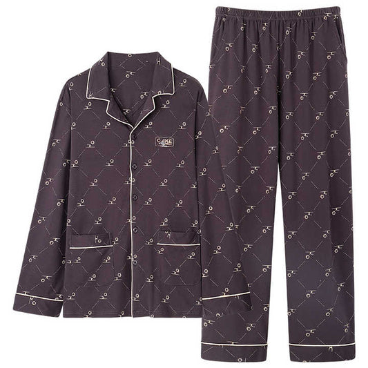 Winter, Nighty Designs, Men's Cotton Pajamas 