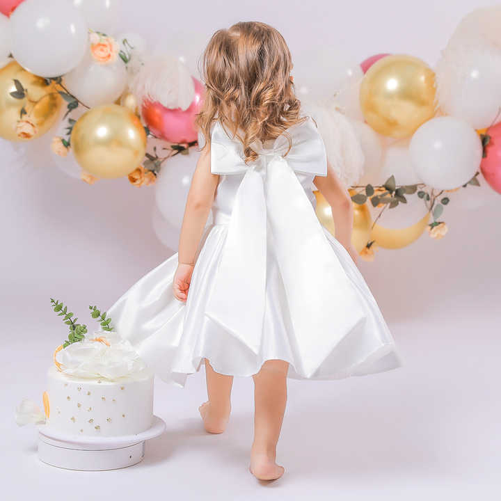 الصيف الاطفال مساء الزفاف الأميرة عيد ميلاد حزب اللباس الطفل 1 سنة فتاة Summer Kids Evening Wedding Princess Birthday Party Dress Baby 1 Year Girl