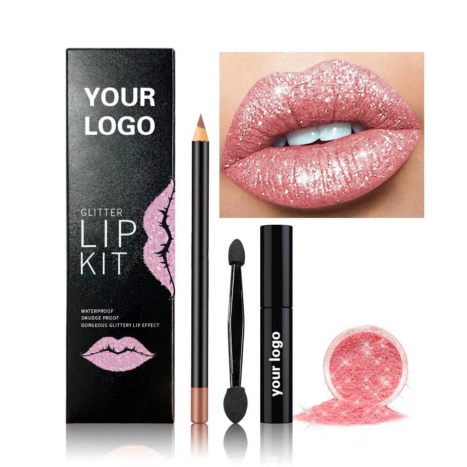 مجموعة أحمر الشفاه اللامعة - Private Label Cosmetics
