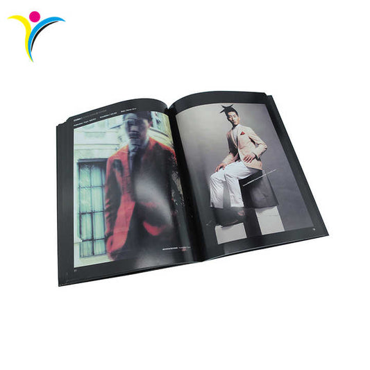 Printing books, illustrated magazines, and novels 