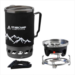 Starcamp 1400ml Single Backpack for Hiking, Camping, 