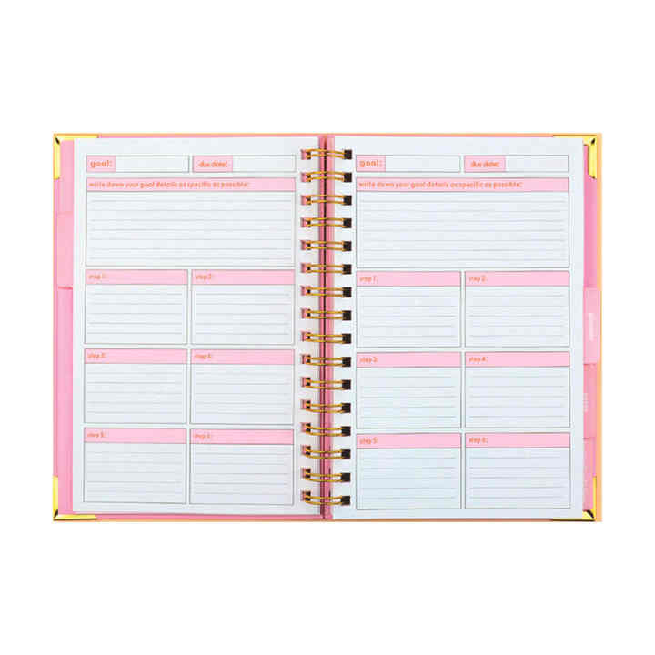 A5 Custom Planner Notebook with Double Ring Bound 