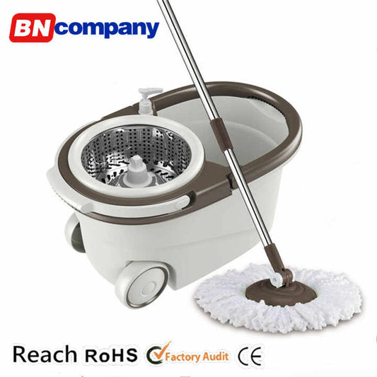 مجموعة ممسحة ودلو مكانس