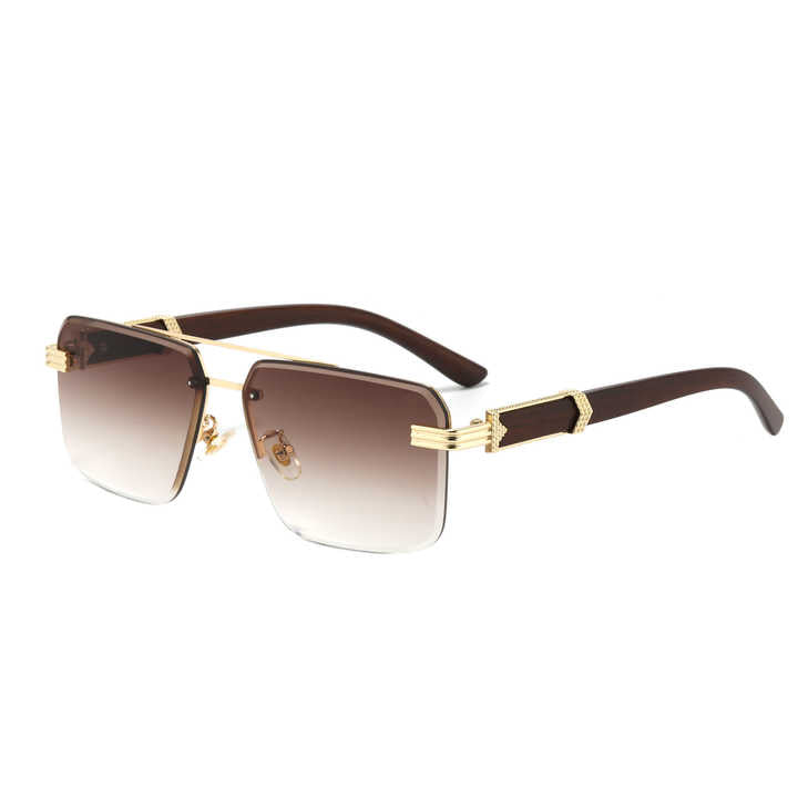 transparent metal frame
