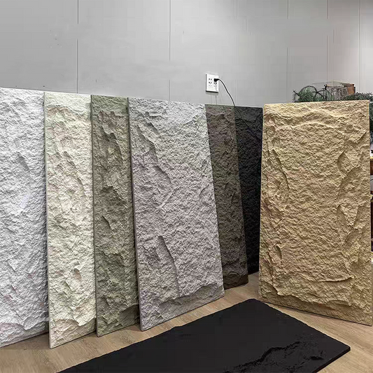 لوحة حائط ثلاثية الأبعاد - Artificial Polyurethane Stone Wall Panel