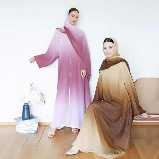 عبايات ملونة اومي