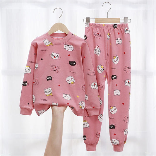 Pajamas Set Kids -طقم بيجامات للأطفال