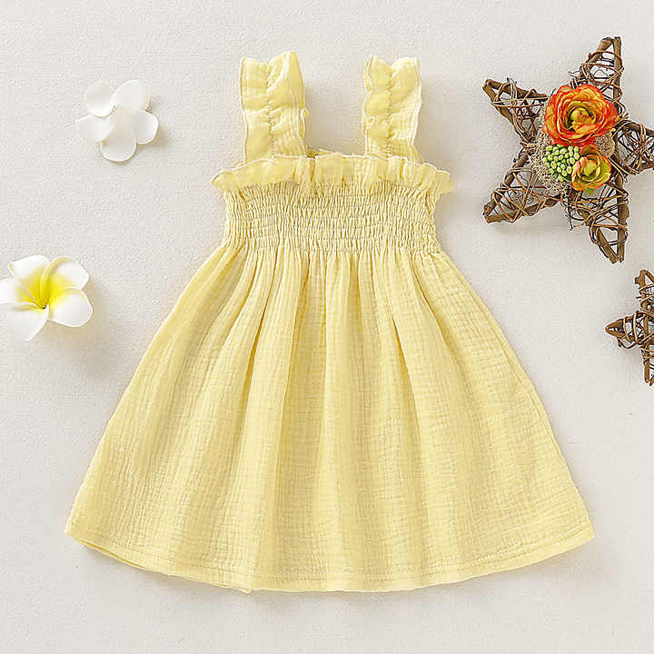 Girls Frock Kids Dress Style Baby Clothes-فستان بناتي للأطفال