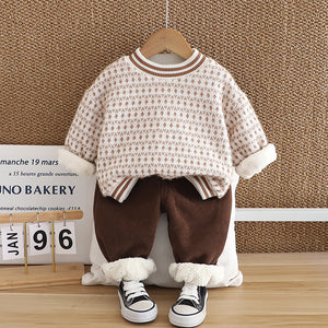 بدلة أولاد شتوية جديدة