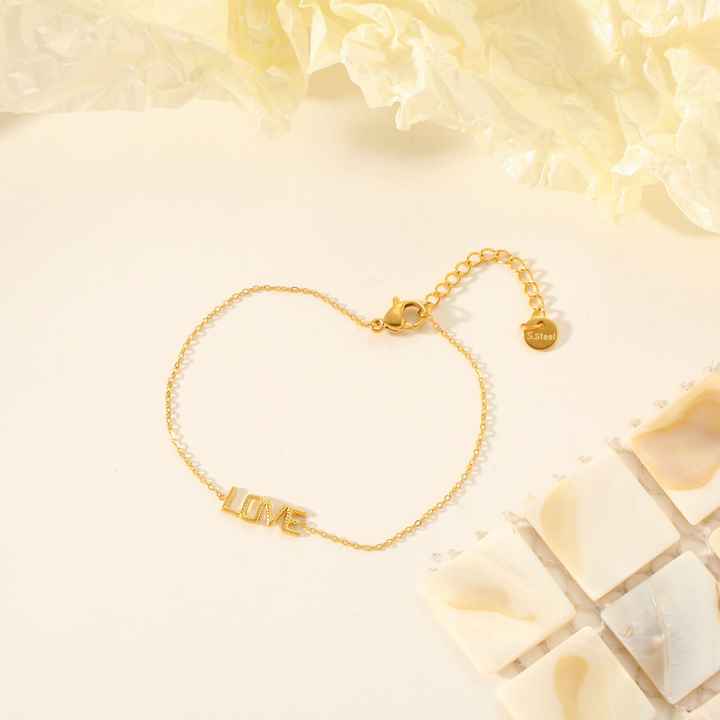 Dyola New Luxury Designer Brand Plated Stainless Steel Bracelet